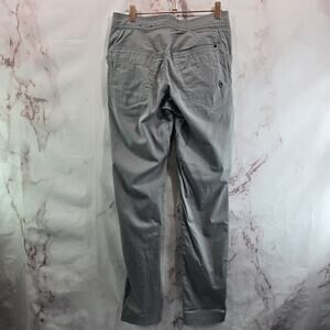 Black Diamond Pants Womens 2 Gray High Rise Straight Notion Cotton